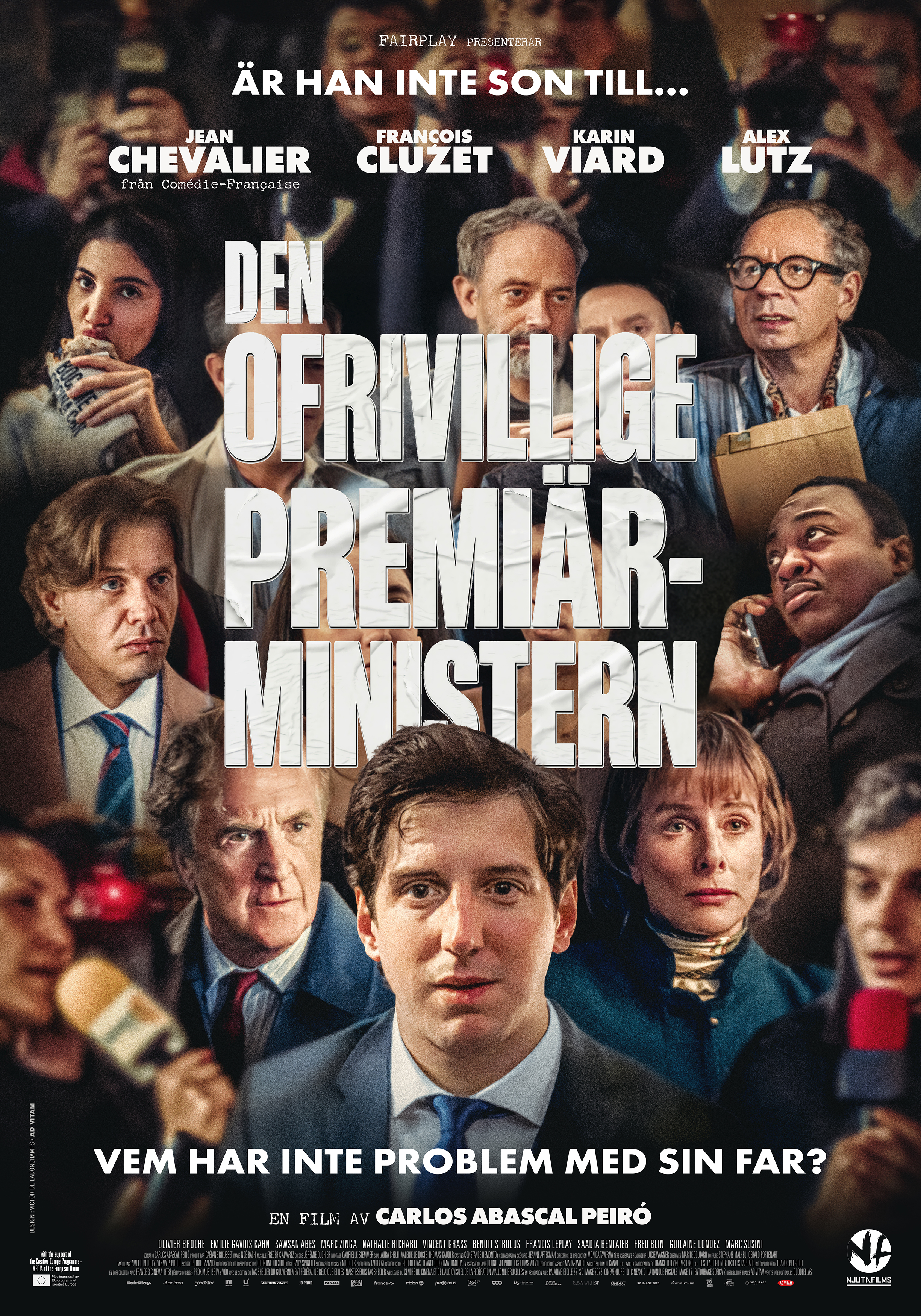 Affisch: Den ofrivillige premiärministern